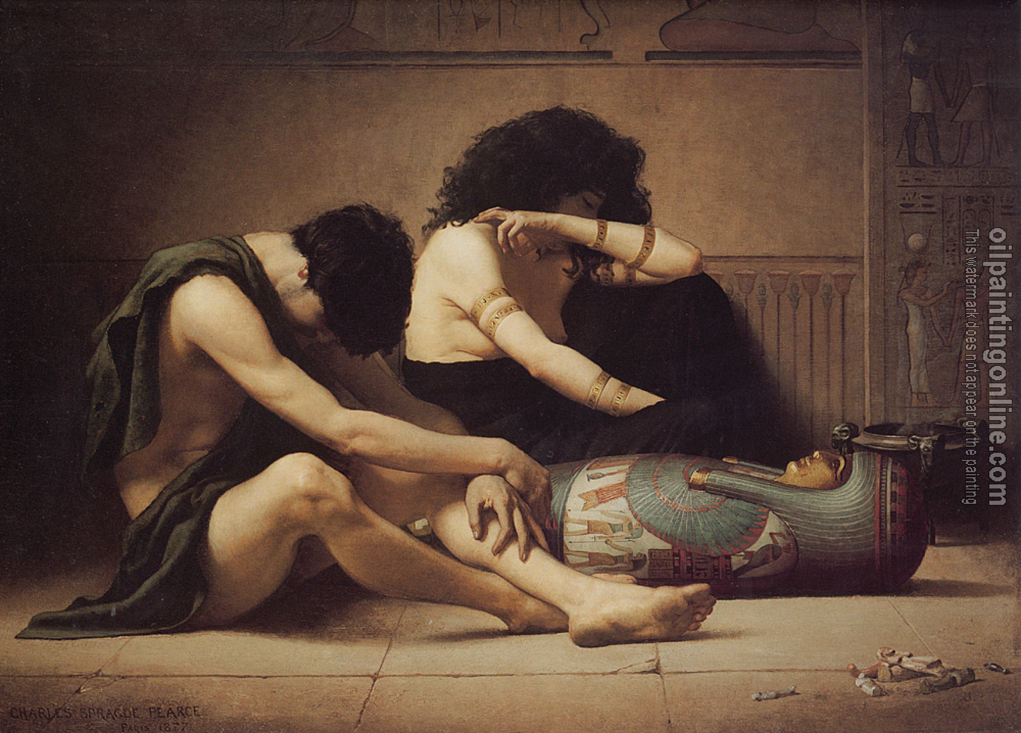 Pearce, Charles Sprague - The Death of the First-Born